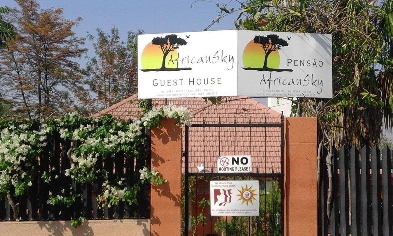 African Sky Guesthouse Windhoek Extérieur photo